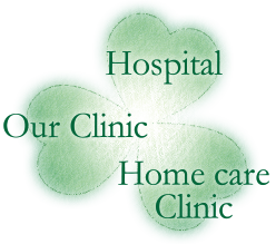 Hospitals, our clinic and home care clinics